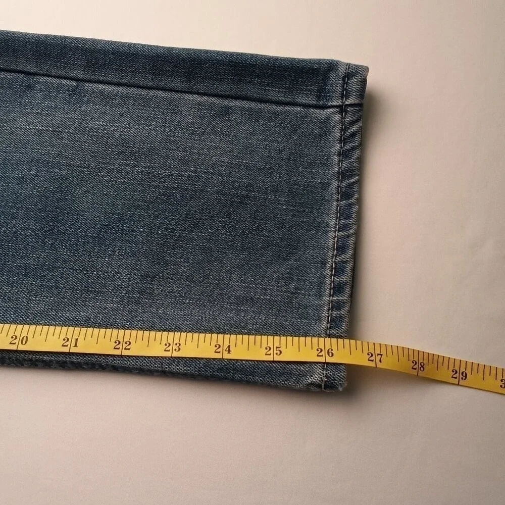 Levis Kids 505 Regular Straight Leg Denim Jeans Size 14 Slim Blue Classic School